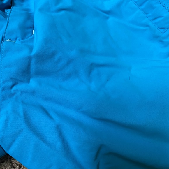 Girls lands end squall snow pants size 14+ blue/teal in color - Picture 3 of 4